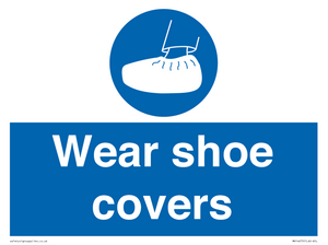Wear shoe covers